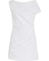 Paris Georgia Basics - Remmy Washed Cotton Mini Dress - Lyst