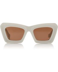 Loewe - Anagram Oversized Square-frame Acetate Sunglasses - Lyst