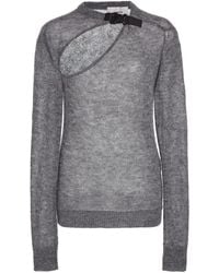 Coperni - Buckled Cutout Sweater - Lyst