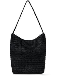 The Row - Alma Raffia Shoulder Bag - Lyst