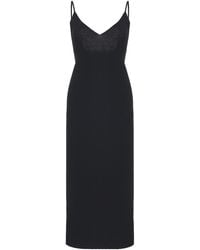 Jil Sander - Virgin Wool Sleeveless Dress - Lyst