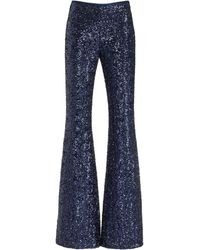 Michael Kors - Sequined Flare Pants - Lyst