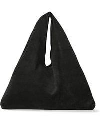 The Row - Small Bindle Suede Bag - Lyst