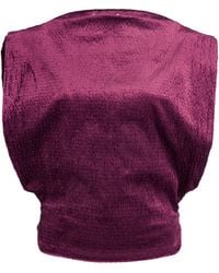 Christopher Esber - Exclusive Banyan Cotton-Blend Top - Lyst