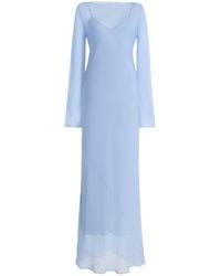 Bondi Born - Capri Silk Maxi Dress - Lyst