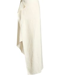 Etro - Crepe Sarong Maxi Skirt - Lyst