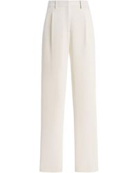 Brandon Maxwell - The Irving Mid-Rise Crepe Straight-Leg Pants - Lyst