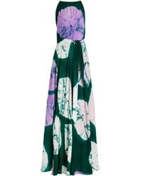 Busayo - Aduke Tie-dyed Crepe Maxi Dress - Lyst