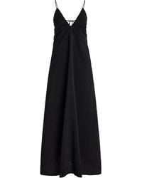Rohe - Hammered-silk Maxi Dress - Lyst