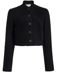 The Row - Bellamy Cropped Wool Jacket - Lyst