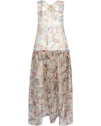 KHAITE - Amello Silk-Organza Maxi Dress - Lyst