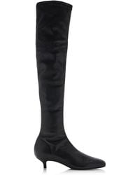 TOTEME - Day Leather Over-The-Knee Boots - Lyst