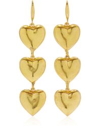 Sylvia Toledano - Loved 22k Gold-plated Earrings - Lyst