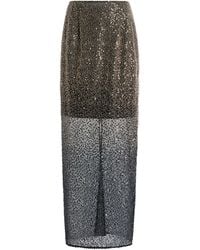ROTATE BIRGER CHRISTENSEN - Beaded Maxi Skirt - Lyst