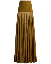 Altuzarra - Gorrell Ruffled Knit Maxi Skirt - Lyst
