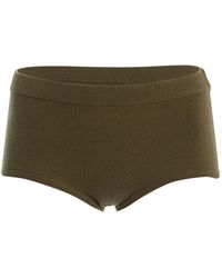 Michael Kors - Knit Cashmere-Blend Brief Shorts - Lyst