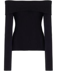 Posse - Exclusive Theo Off-the-shoulder Knit Top - Lyst