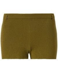 Siedres - Sou Metallic Knit Shorts - Lyst