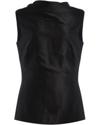 ROKSANDA - Maris Silk-satin Top - Lyst