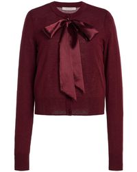 FAVORITE DAUGHTER - Take A Bow Embellished Wool Sweater - Lyst