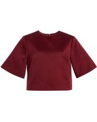By Malene Birger - Hania Satin Top - Lyst