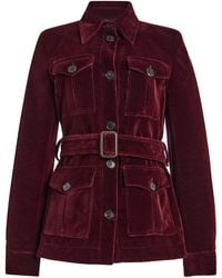 Franchise - Sutton Belted Cotton Jacket - Lyst