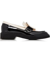 Roger Vivier - Viv' Rangers Buckle-embellished Loafers - Lyst