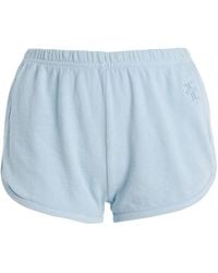 ÉTERNE - Cotton Mini Track Shorts - Lyst