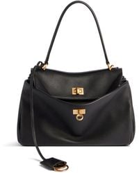 Balenciaga - Small Rodeo Leather Top Handle Bag - Lyst