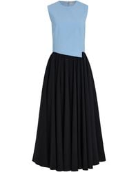 Emilia Wickstead - Federica Cutout Crepe Maxi Dress - Lyst