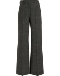 The Row - Gandal Tailored Wool Flare Pants - Lyst