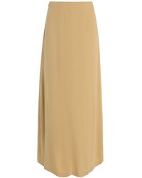 TOTEME - Flared Jersey Midi Skirt - Lyst