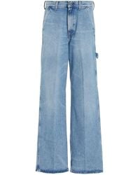 Made In Tomboy - Ko-work Rigid Low-rise Wide-leg Cargo Jeans - Lyst