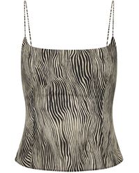 St. Agni - Savannah Silk-Blend Camisole Top - Lyst