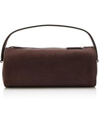 The Row - Round 90's Leather Top Handle Bag - Lyst