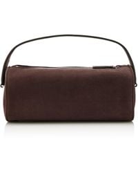 The Row - Round 90's Leather Top Handle Bag - Lyst