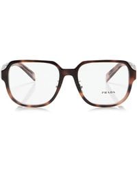 Prada - Square-Frame Acetate Glasses - Lyst