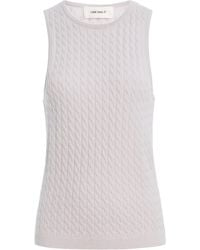 Lisa Yang - Iora Cable-Knit Cashmere Top - Lyst