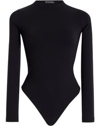 Balenciaga - Fitted Jersey Bodysuit - Lyst