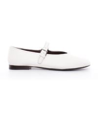 The Row - Boheme Leather Mary Jane Flats - Lyst
