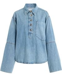 RÙADH - Exclusive The Finlay Denim Top - Lyst
