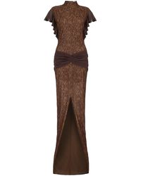 De La Vali - Noor Lace Maxi Dress - Lyst