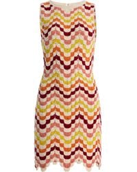 Escvdo - Exclusive Solana Intarsia Cotton Mini Dress - Lyst
