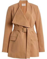 Ulla Johnson - Zehra Draped Blazer - Lyst