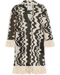 Oas - Exclusive Aya Knit Cotton Tunic Mini Dress - Lyst