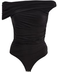 Agolde - Sherilyn Off-The-Shoulder Jersey Bodysuit - Lyst