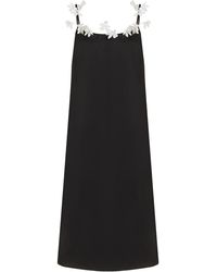 Rosie Assoulin - Floral-embellished Silk Maxi Dress - Lyst