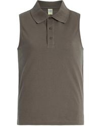 Flore Flore - Lauren Cotton Polo Tank Top - Lyst