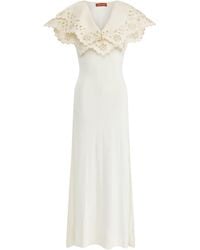 Altuzarra - Penrose Broderie Anglaise Jersey Maxi Dress - Lyst
