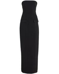 TOTEME - Strapless Pocket Maxi Dress - Lyst